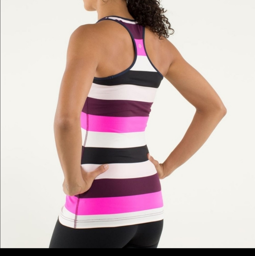 Lululemon Cool Racerback

Pow Stripe Raspberry Glo - Picture 3 of 7
